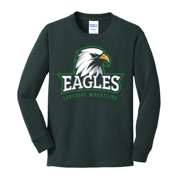 Youth Long Sleeve Cotton Tee Thumbnail